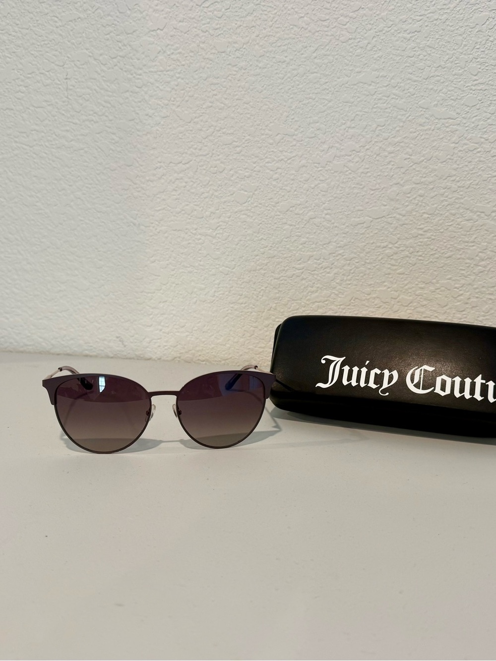 Juicy Couture Purple Gradient Cat-Eye Sunglasses